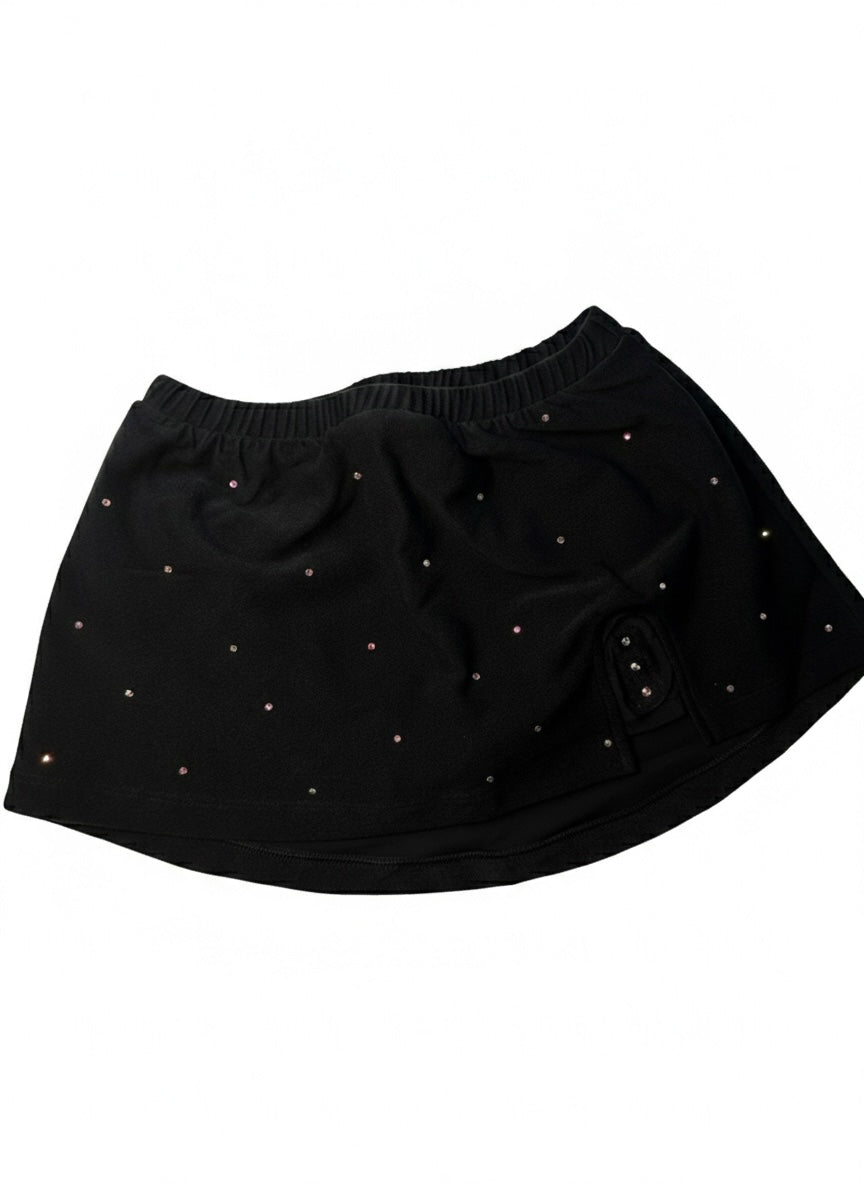 Skate Like Sacha Skirt Black